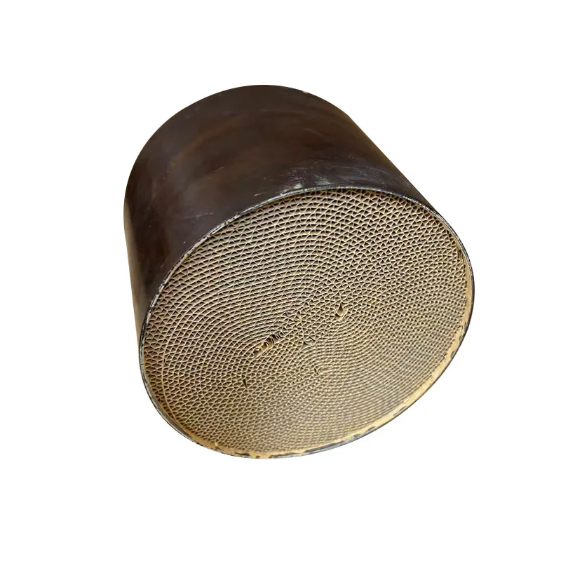 200cpsi 120x100mm Sports Car Catalytic Converter Metallic Substrate High Flow Exhaust Catalyst fit modify sport car
