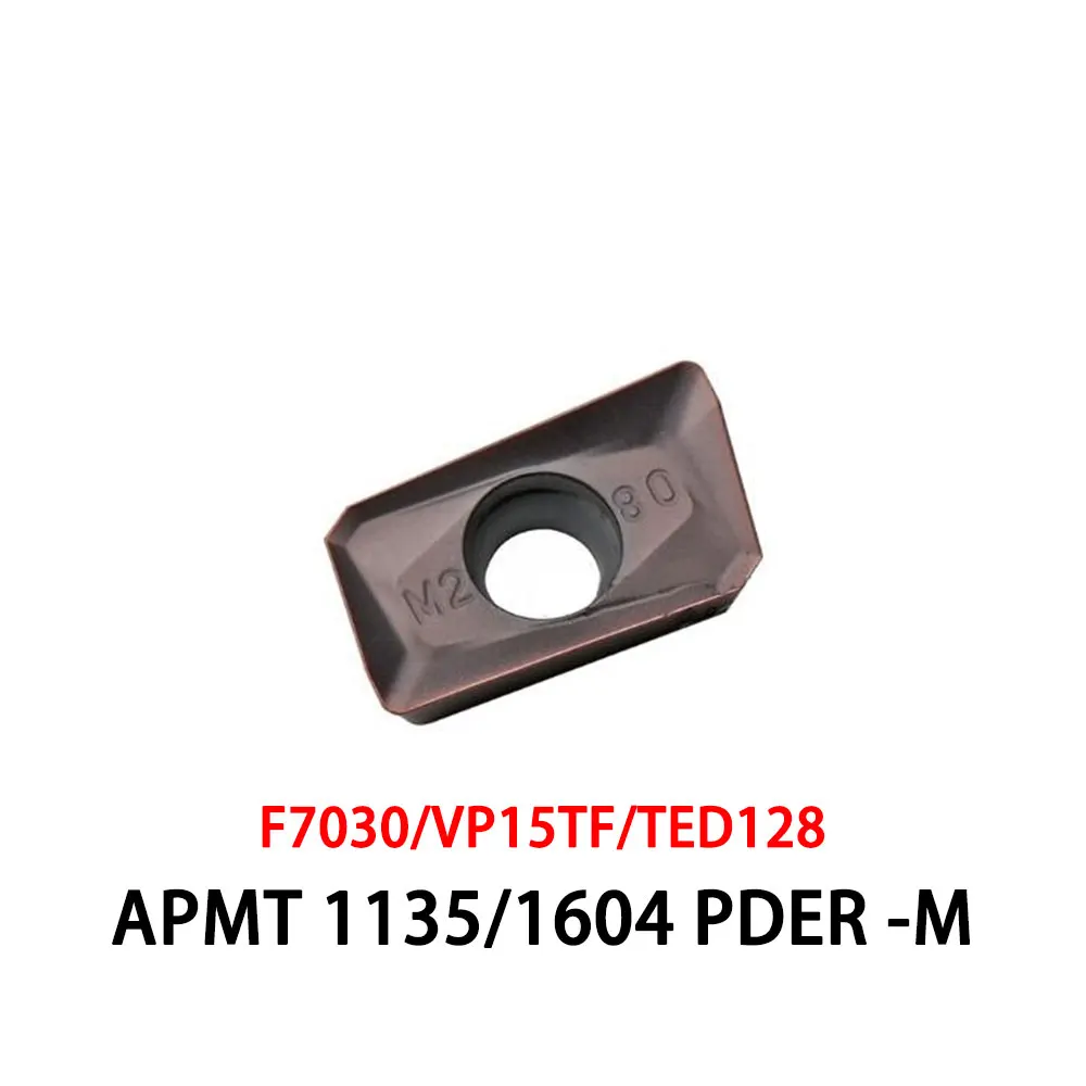 APMT1135PDER APMT1604PDER M0 M1 M2 F7030 VP15TF Original Carbide Inserts CNC Lathe Tools Cutter APMT1135 APMT1604 APMT 1135 PDER