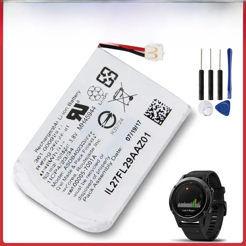Nowa bateria zamienna 361-00097-00 361-00096-00 361-00098-00 do Garmin Fenix 5 6 Fenix 5S Fenix 5X Forerunner 935 945 — zdjęcie produktu 7