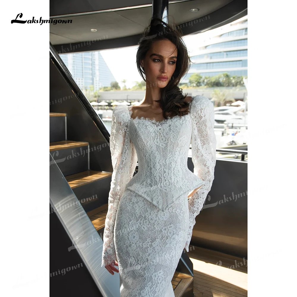 فاخر الحبيب مشد انفصال تنورة ثلاثية الأبعاد الزهور كامل الدانتيل الأورجانزا فستان الزفاف مخصص vestidos de novia رداء دي mariée