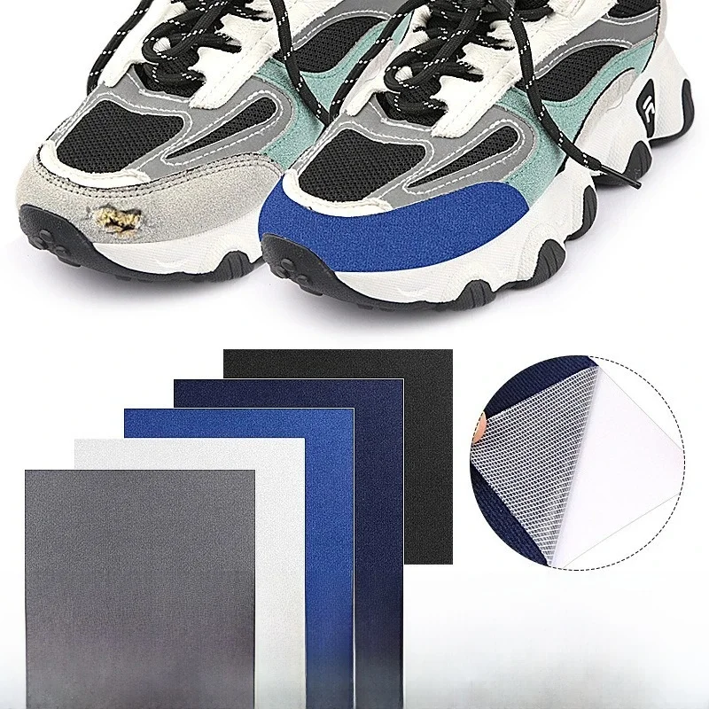 Patchs pour chaussures de sport, coupe gratuite, autocollant de réparation, semelles intérieures auto-adhésives pour baskets, Inserts de protection du talon, coussinets de soins des pieds Anti-usure