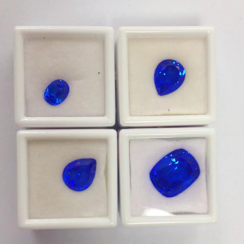 

Top Quality Beautiful Cobalt Spinel Oval Cut Top Quality Gemstones For DIY Jewelry Making Gem Collection Wholesale Stone