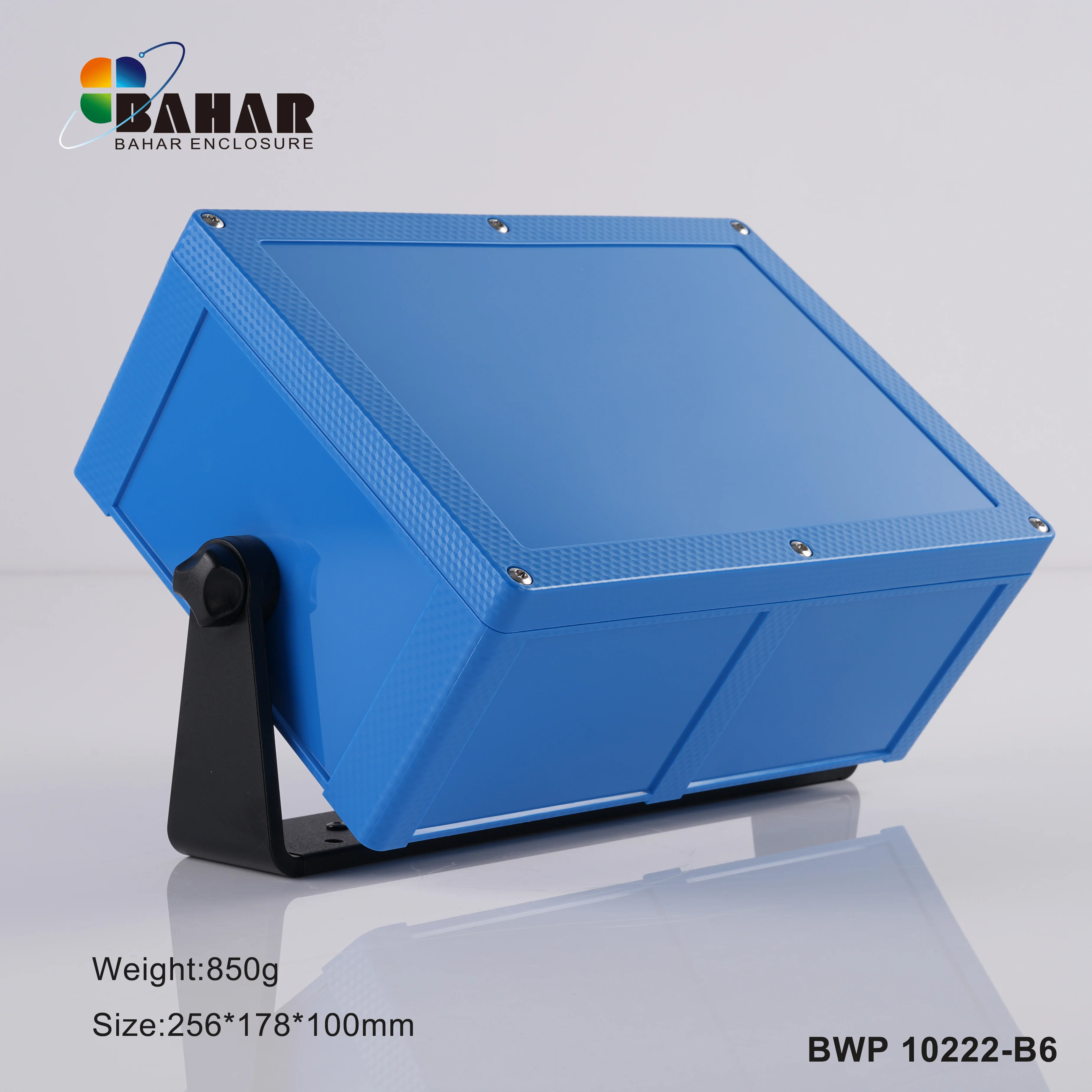 PC Transparent lid Monitor Power Button Distribution Outdoor case Bahar Enclosure IP68 Certified ABS Plastic Box Model BWP 10222