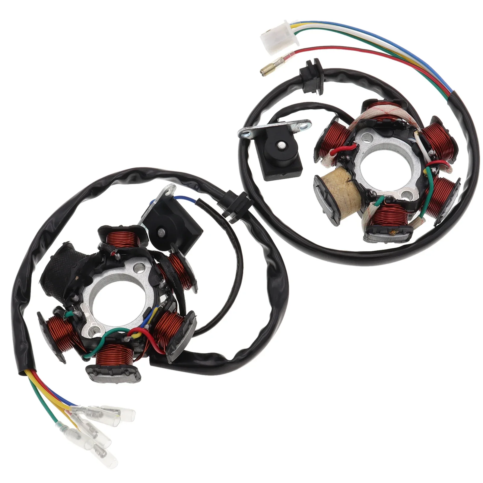 AliExpress Nowhat 1pcs 6 Coil Pole Magneto Flywheel Stator for 50cc 70cc 90cc 110cc 125cc PIT Quad Dirt Bike ATV Buggy