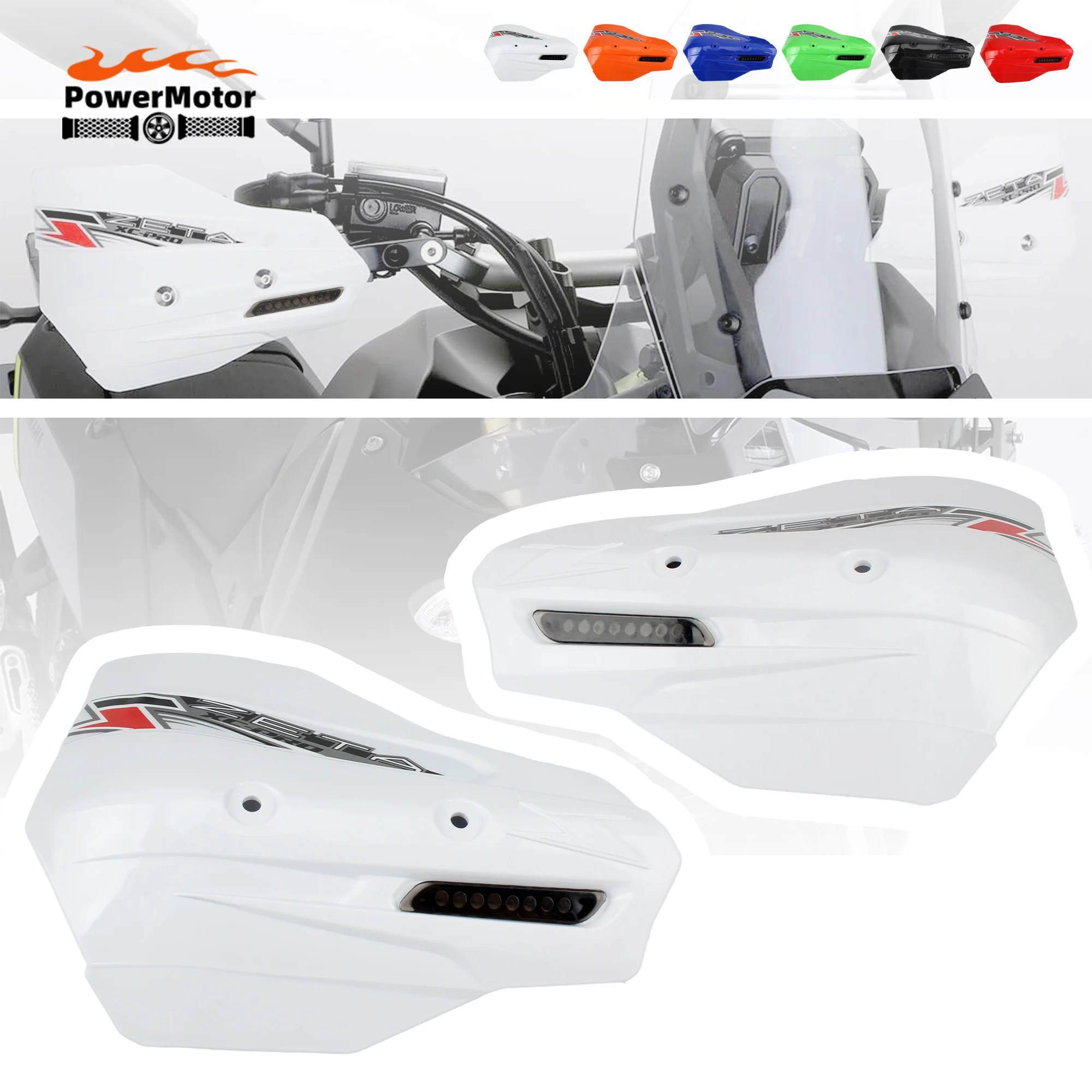 

Motorcycle Handguard Protector With Light Parts For KTM Zeta XC SX EXC XCW Motocross Dirt Bike Hand Guard Enduro Accessories