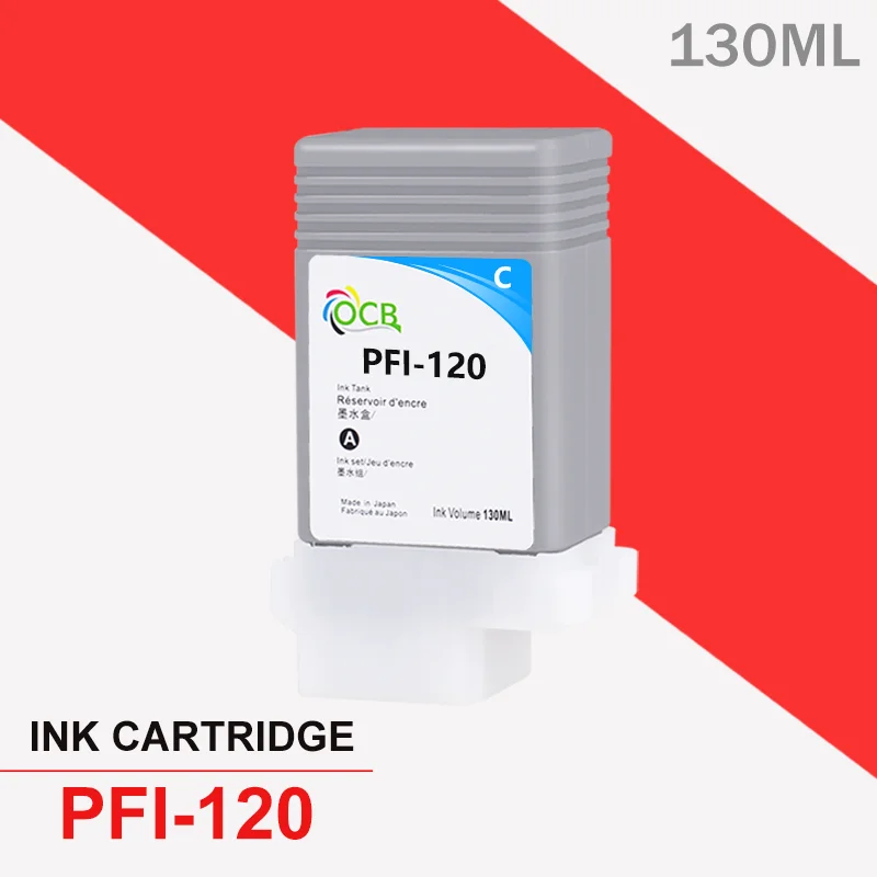 PFI-120 PFI120 Compatible Ink Cartridge With One Time Chips 300ML For Canon TM-200 TM200 TM-205 TM-300 TM-305 TM300 Printer