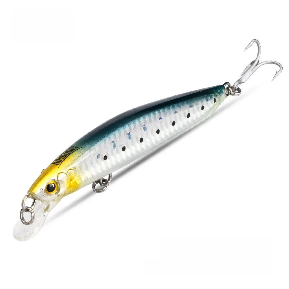 Leurres de pêche en mer du royaume Jerkbaits vairon eau salée 120mm 23g 130mm 30g appât artificiel flottant bonne Action Wobblers leurre dur