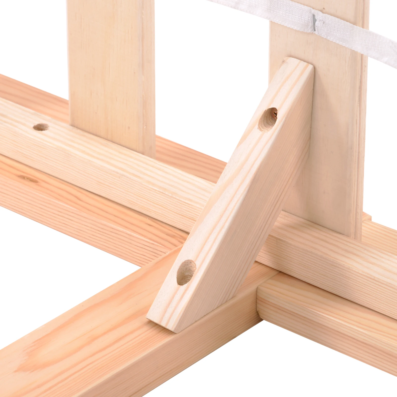 Rosahqnda سرير من الصنوبر الصلب سرير مفرد 90*200 سنتيمتر إطار سرير مزدوج 140*200 سنتيمتر ، سرير الصنوبر الطبيعي سرير الشباب سرير الضيوف شقة السرير ، الخشب