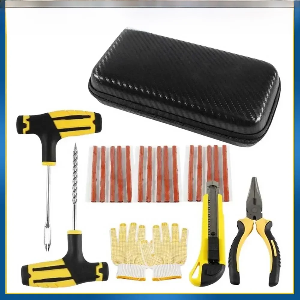 AliExpress caer Car Tire Repair Tool Tire Repair Kit Studding Tool Set Auto Bike Tubeless Tire Tyre Puncture Plug