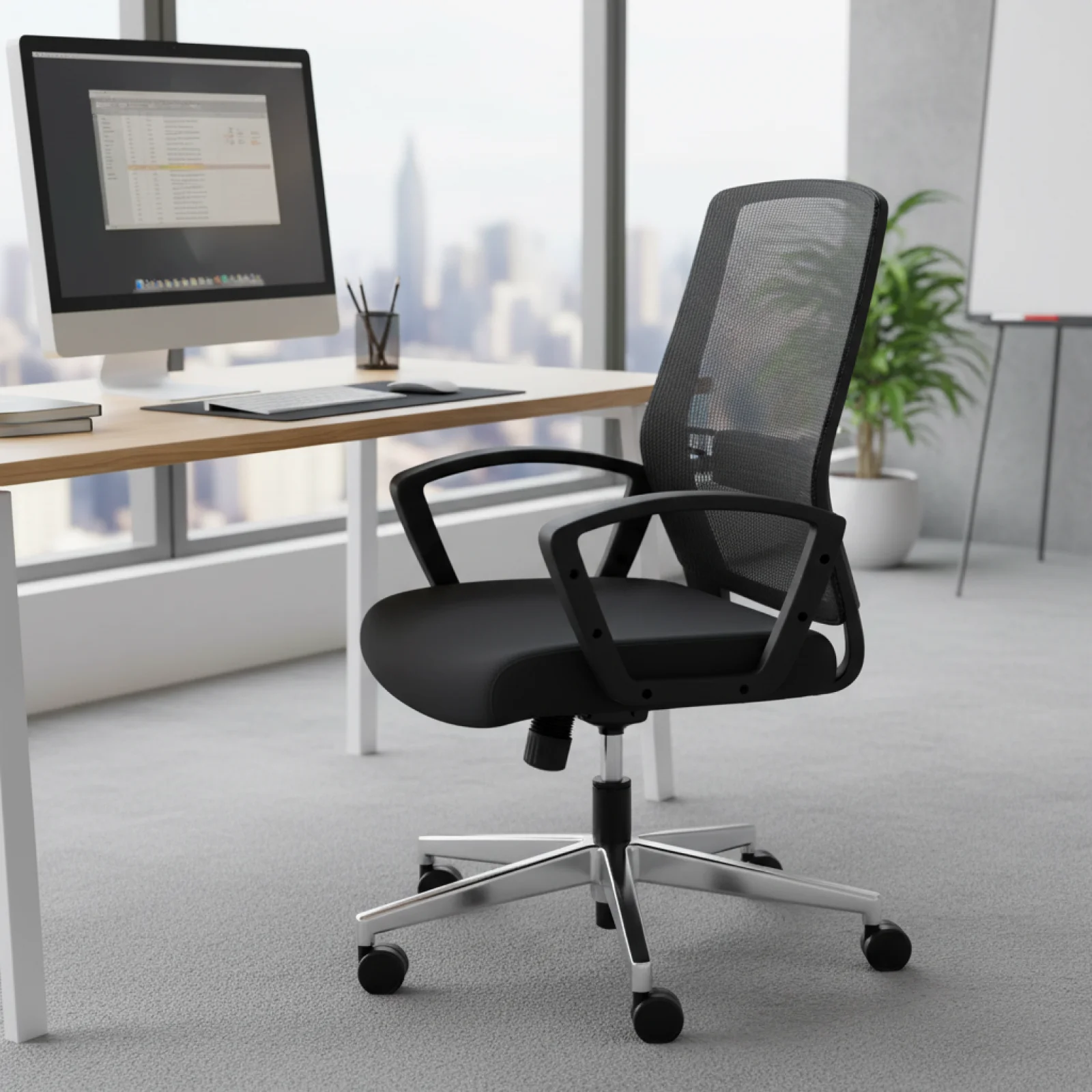 

1 Pair Professional Office Chair Loop Armrest Rings Easy Install Practical Durability Accessories for Chair Parts