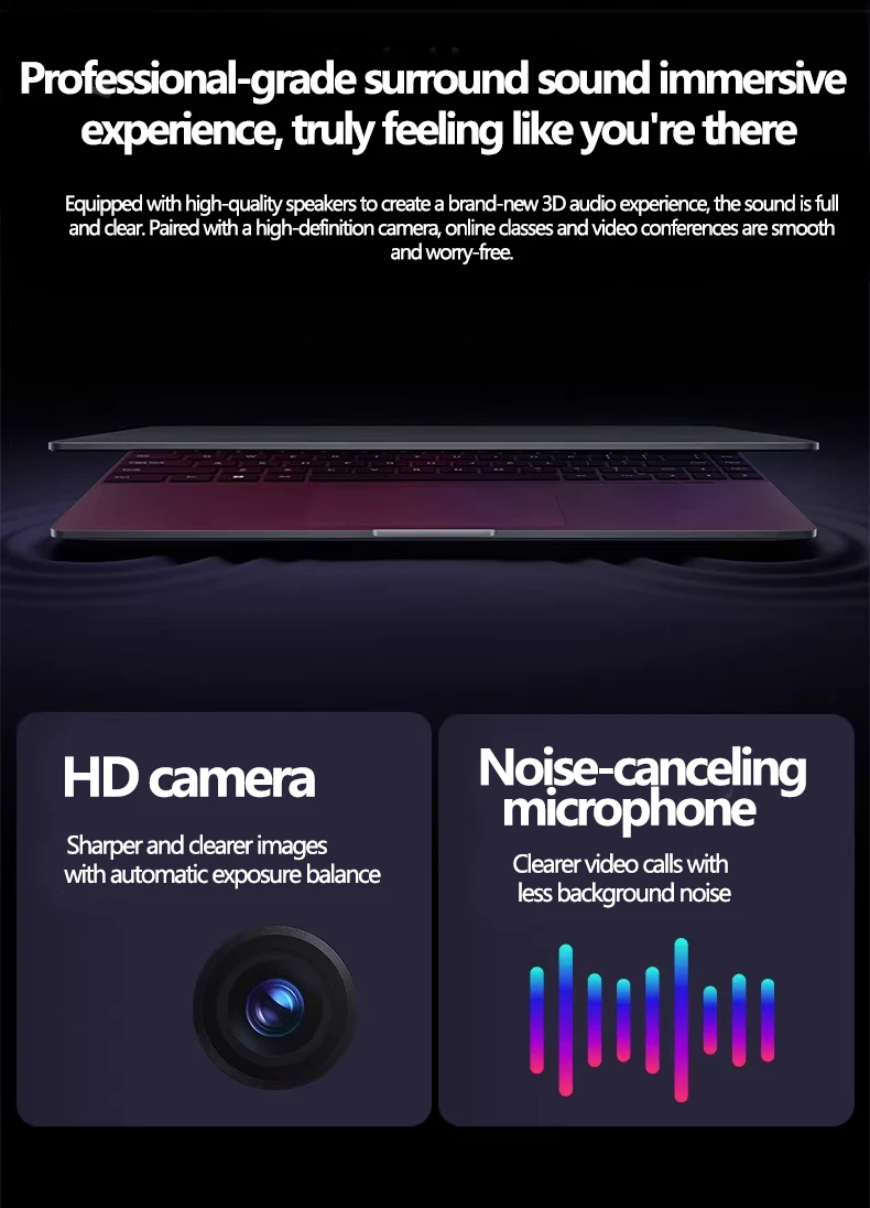 LENO Laptop 15.6" Intel Core i9 9900 Windows 11 32GB 2TB Fingerprint Unlock 1080P HD Gaming Computer PC Gamer Office Ultra Slim Notebook