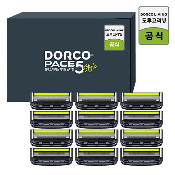 Durco face 5 razor blade 12 mouth set