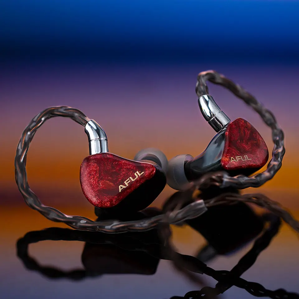 AFUL DAWN-X 1DD+8BA+4EST+1BC Drivers In-Ear Earphones 3D Micro