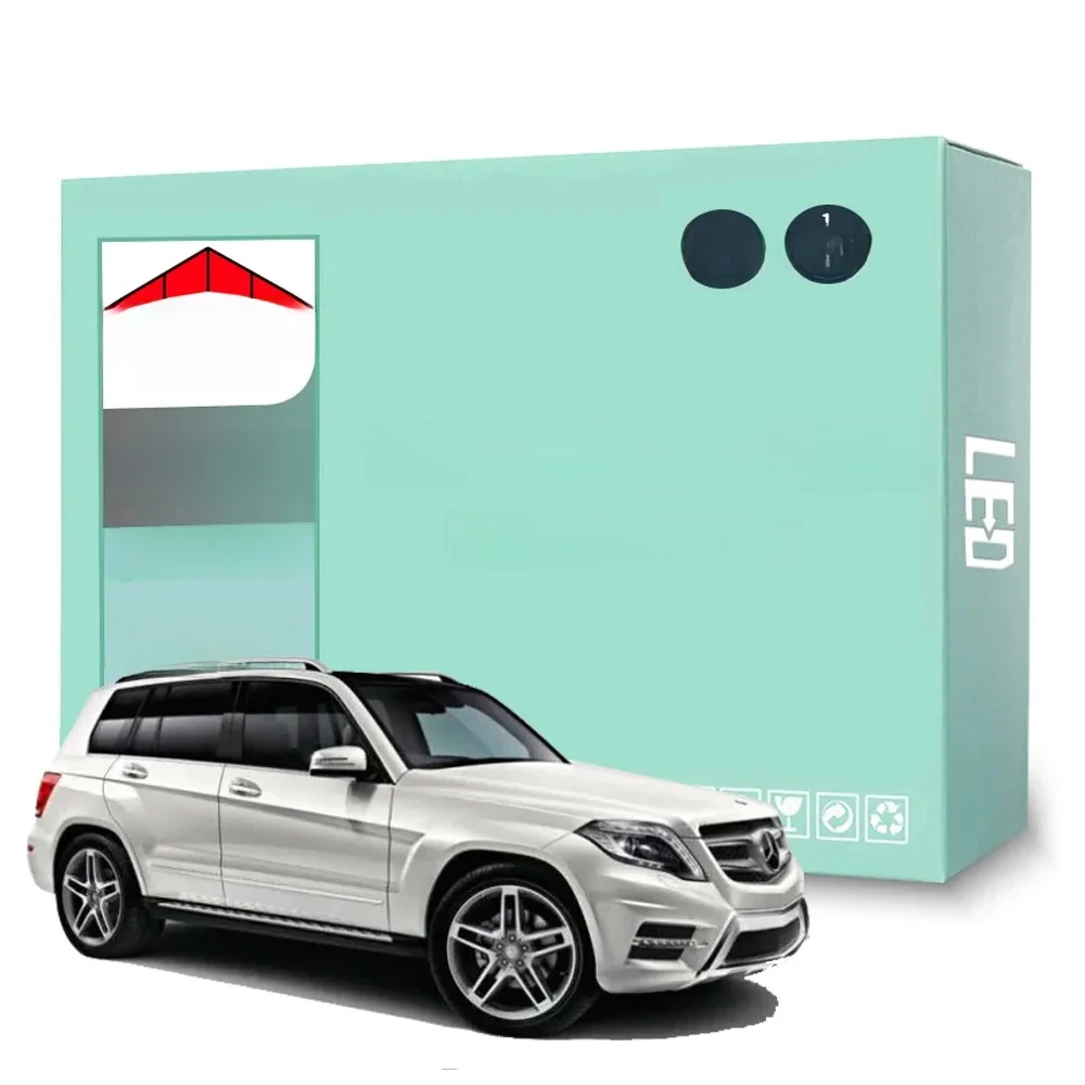 Oświetlenie wewnętrzne LED Canbus do Mercedes Benz M ML GL GLK GLA GLC Class W163 W164 W166 X164 X166 X204 X156 X253 Akcesoria samochodowe — zdjęcie 2