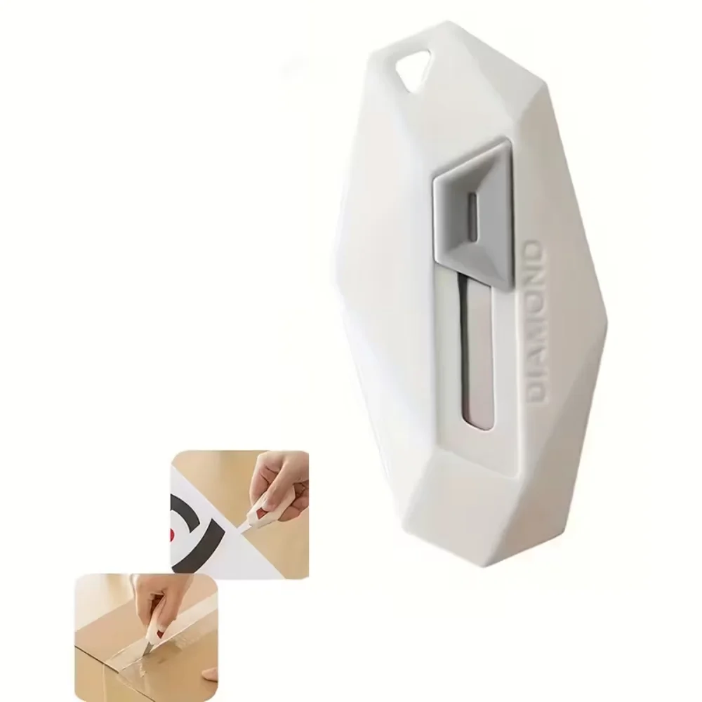 سكين فتح الصندوق الصغير قابل للتمديد، مزود بسكين فتح صندوق صغير مغناطيسي مدمج، وسكين فتح صندوق الأمان،