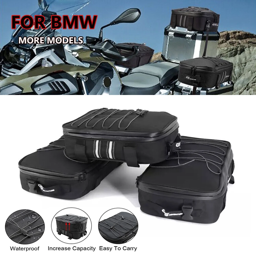 For BMW R1200GS LC R1250GS Adventure ADV K1600GTL S1000XR F750GS F850GS Motorcycle Backseat Bags Trunk Travel Bags