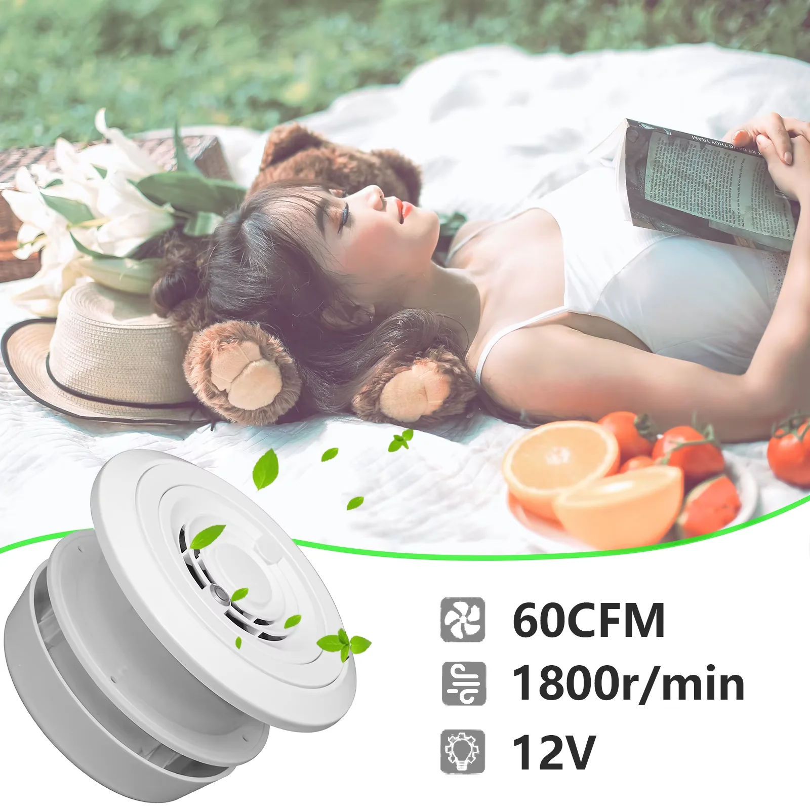 

12 В вытяжной вентилятор на крыше автофургона 60CFM ABS Потолочный вентиляционный вентилятор для кемпера Прицеп Лодка Яхта Дом на колесах Караван Вентиляционное отверстие на крышу