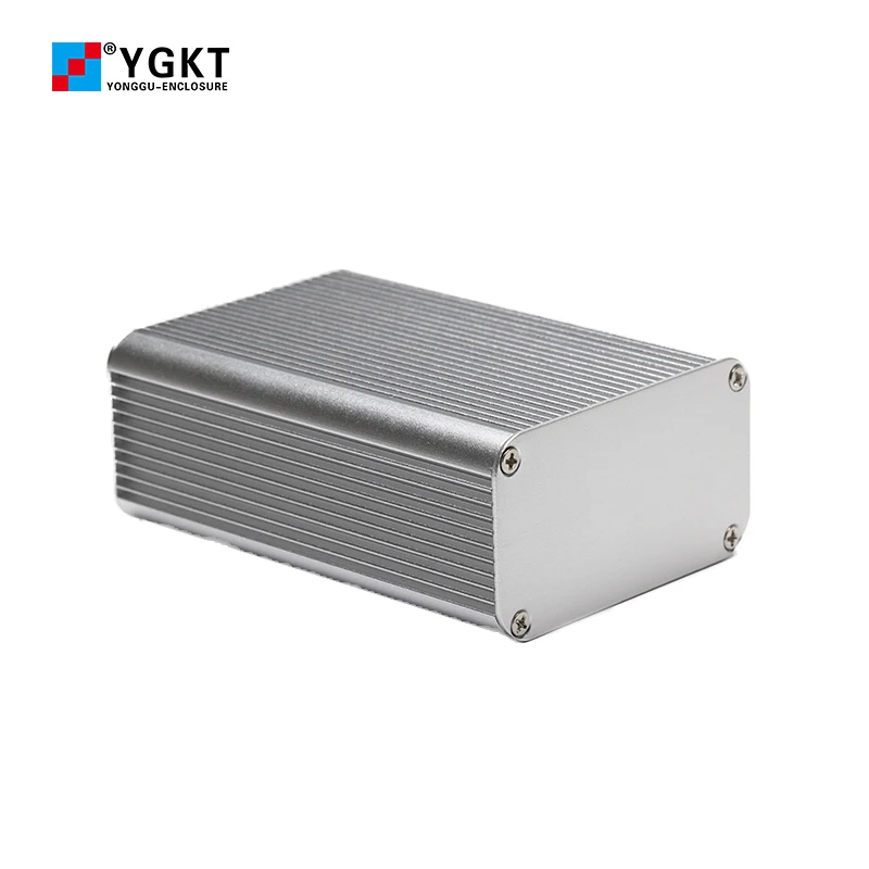 Aluminum battery box control circuit board current regulator housing industrial equipment extruded custom enclosure J21 80*45mm