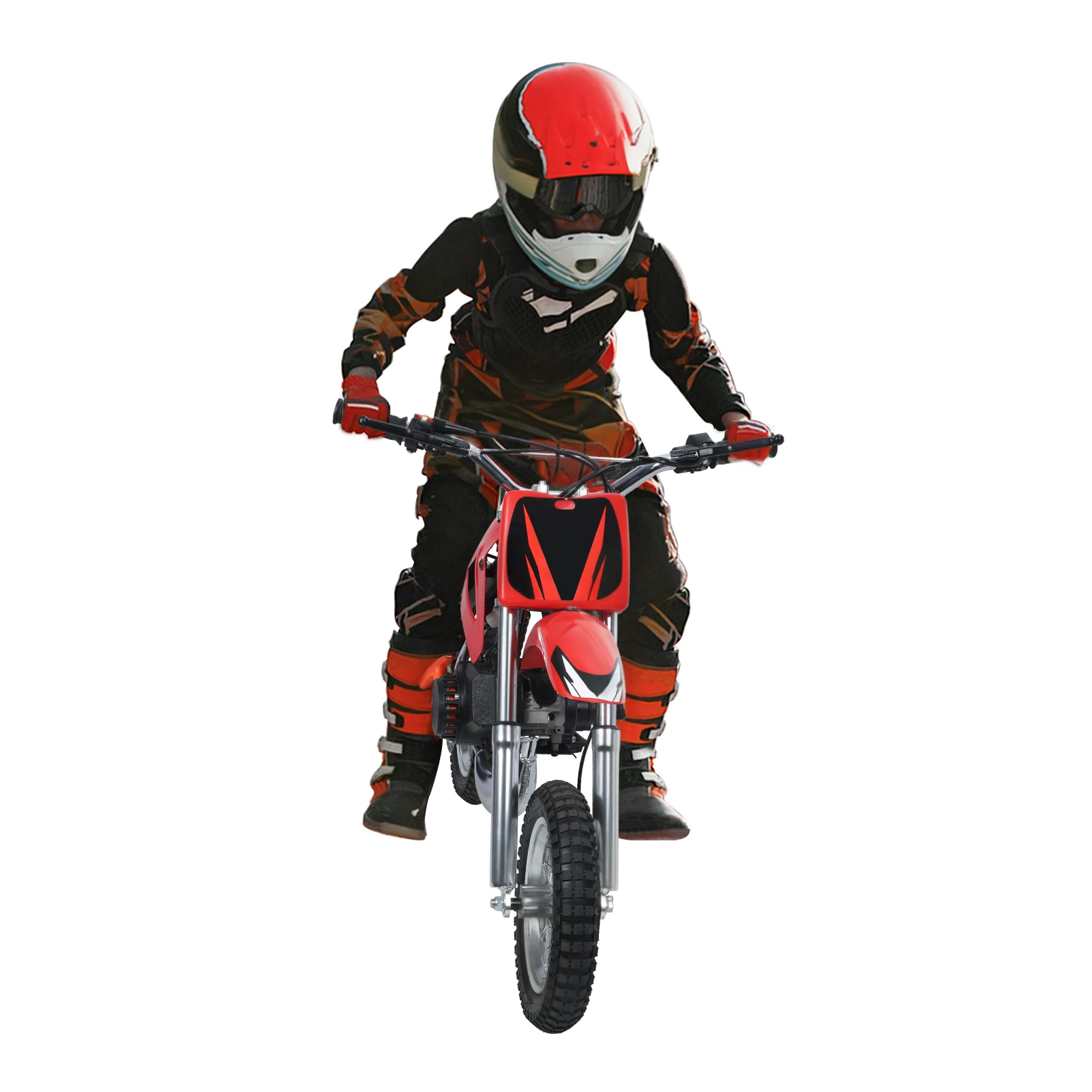 Vélo de saleté à gaz pour enfants, moto tout-terrain, mini motocross de plage, vélo de poche pour enfants, 49cc, 2 temps, D343