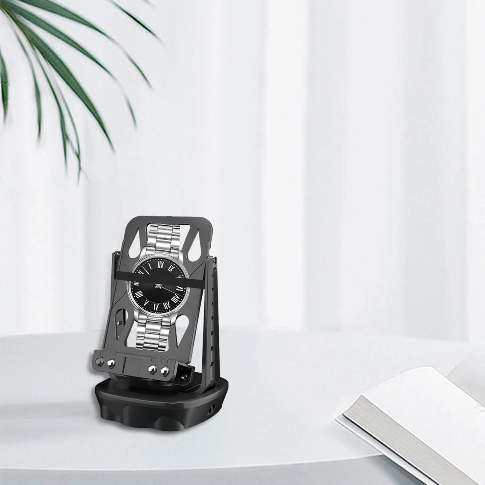 Automatic Watch Winder Self-Winding Device with Silent Motor Dustproof Watch Storage Case Watch Shaker Winding Mechanical