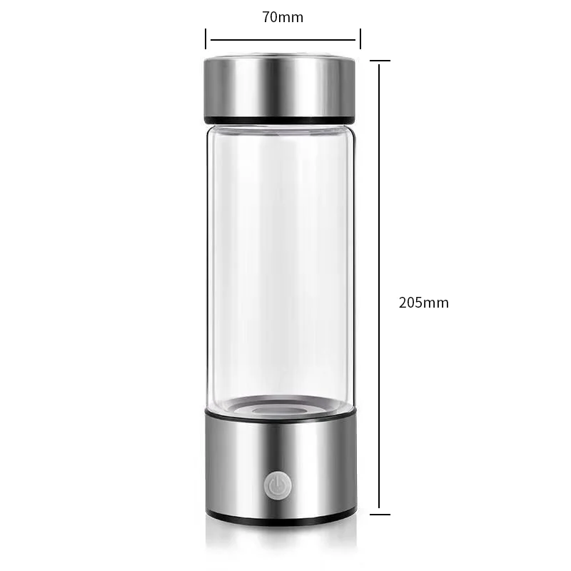 Wasserstoffgenerator, Wasserbecher, Filter, Ionisator, hersteller, wasserstoffreiches Wasser, tragbar, Super-Antioxidantien, ORP-Wasserstoffflasche, 420 ml