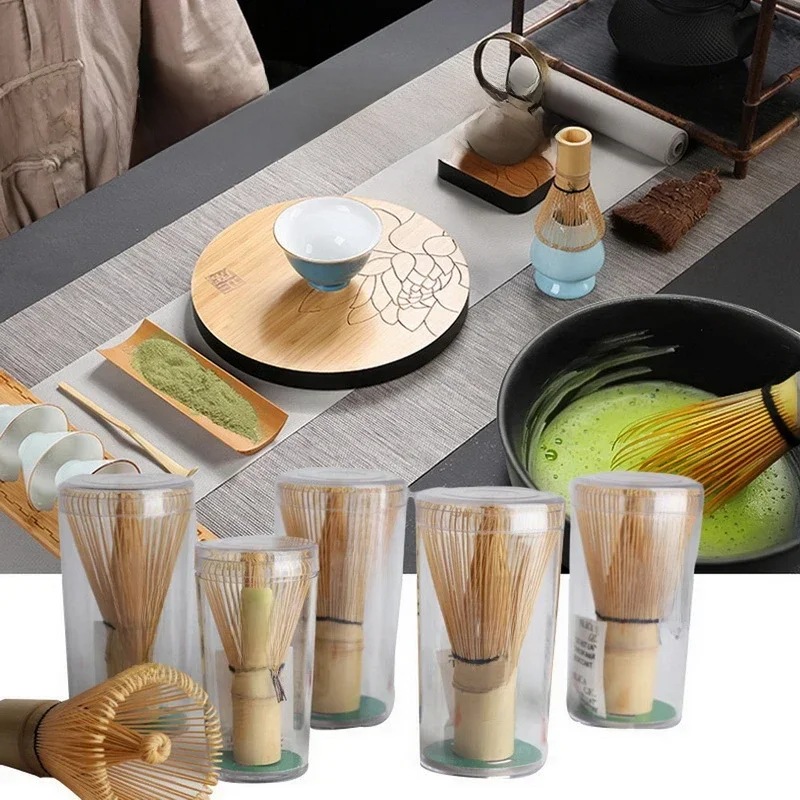 Fouet à thé en bambou, Point Matcha, poudre de thé vert, outil assorti, outil de brossage Matcha japonais, fournitures de Bar de cuisine