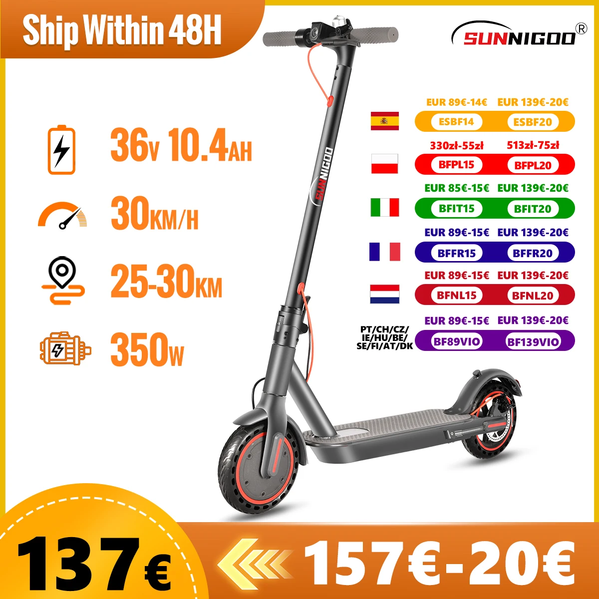 Trottinette Électrique Prices Algérie Le SUNNIGOO N7PRO Est-il la Meilleure Option pour les Villes Algériennes