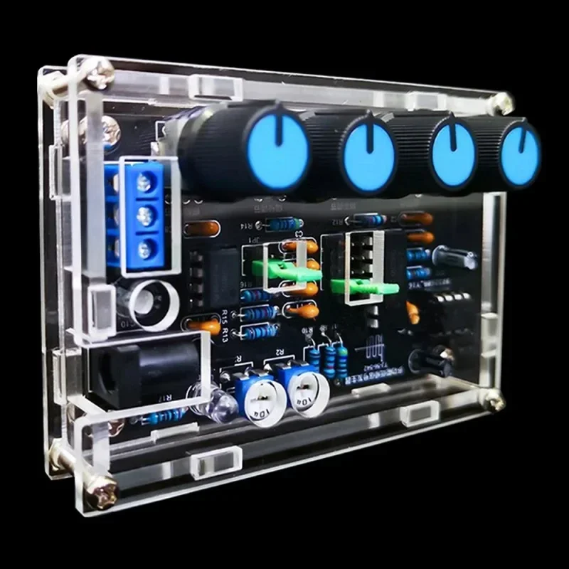 DIY ICL8038 wielofunkcyjny niski Generator sygnałowy 5Hz-400kHz wielofalowy projekt lutowania DIY zestaw elektroniczny — zdjęcie 2