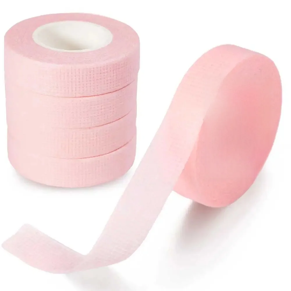 Ruban adhésif en tissu Non tissé respirant pour Extension de cils, 3 pièces, ruban en papier médical pour faux cils, Patch, outils de maquillage