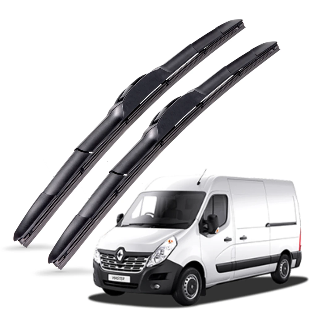 1 + 1 Renault Master pre-car metal hybrid wiper blade window brush