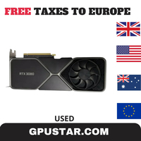 USED 2024 NVIDIA GeForce RTX 3080 Founders Edition 10GB GDDR6X Graphics Card