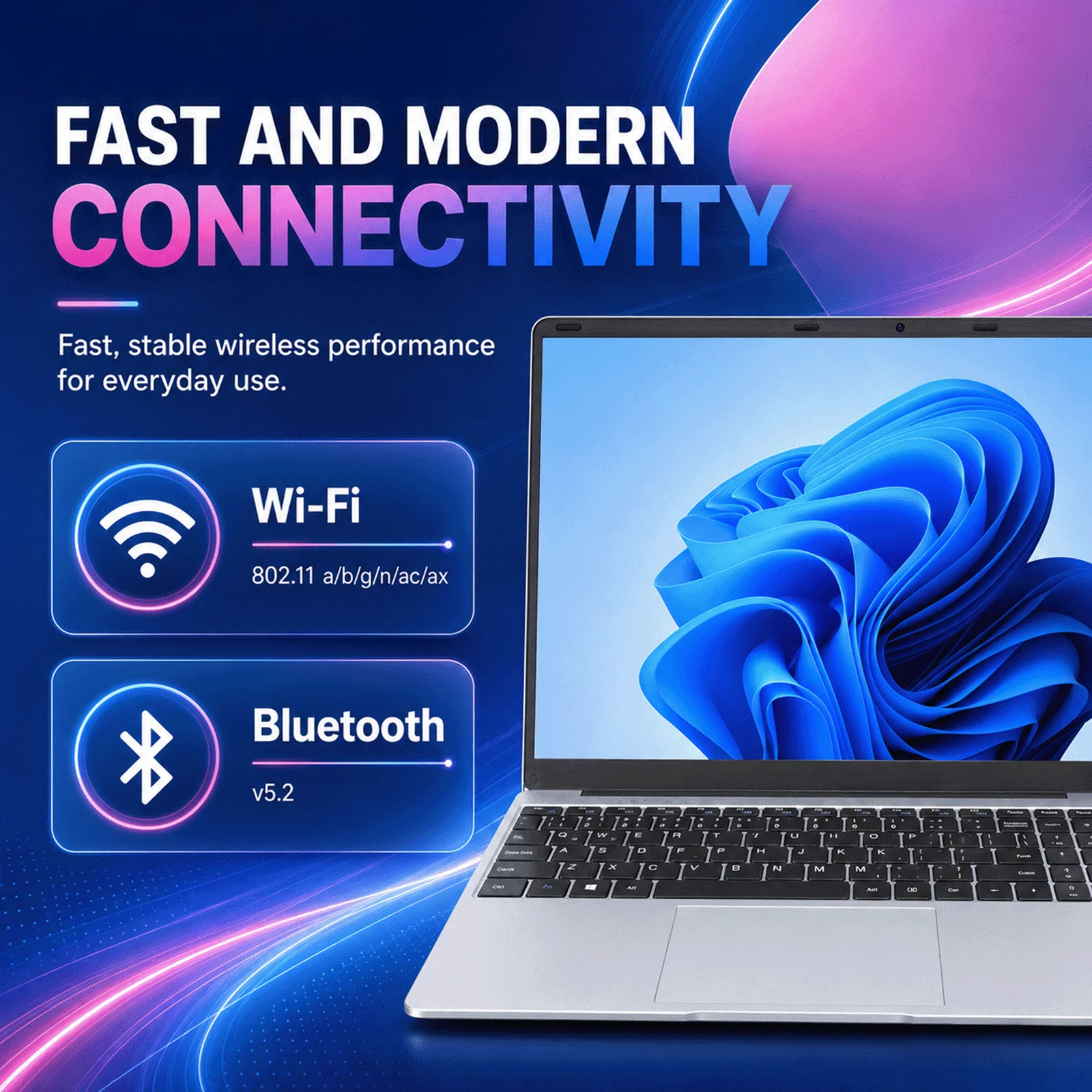 15.6" Laptop Computer Intel N3710 Quad Core Processor 12GB RAM 256GB SSD Notebook Windows 10 Pro PC FHD 1080P IPS Display WiFi 2.4G/5G Bluetooth 5.2 Slim Lightweight Laptop for Student Business Office Home Use Multilingual system DE FR IT ES