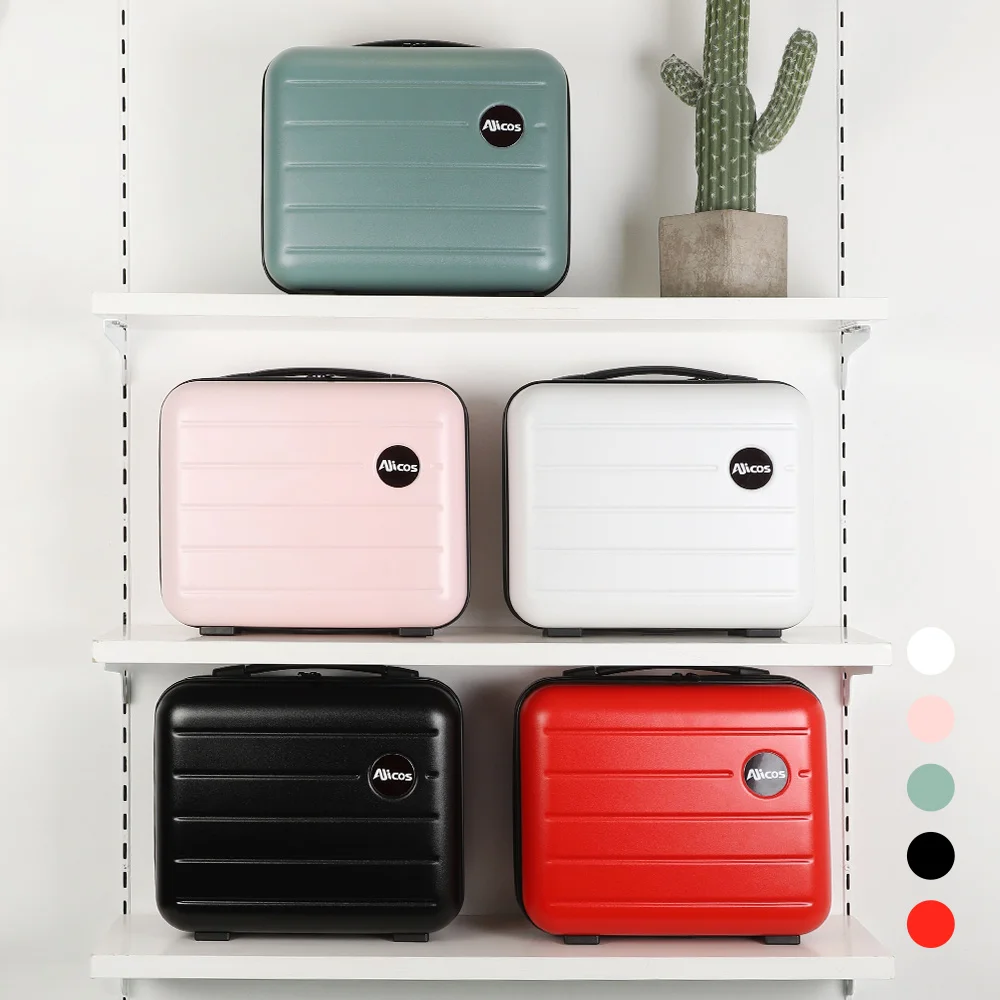 

SBS001 34x29.5x18cm 16-inch PC material In-flight travel case Mini Portable Cosmetic Box Luggage Bag Makeup Bag Lady Trend Carry