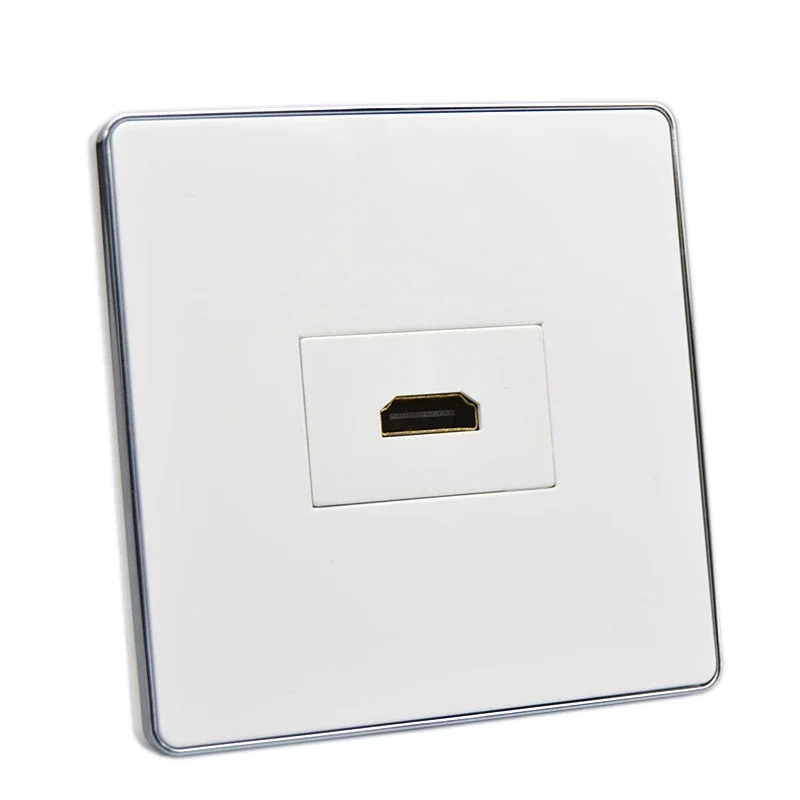 Nowy panel ścienny HDMI 2.0 z tyłu żeński na żeński HDMI przelotowy gniazdo wtykowe dla 4K 3D — zdjęcie 2