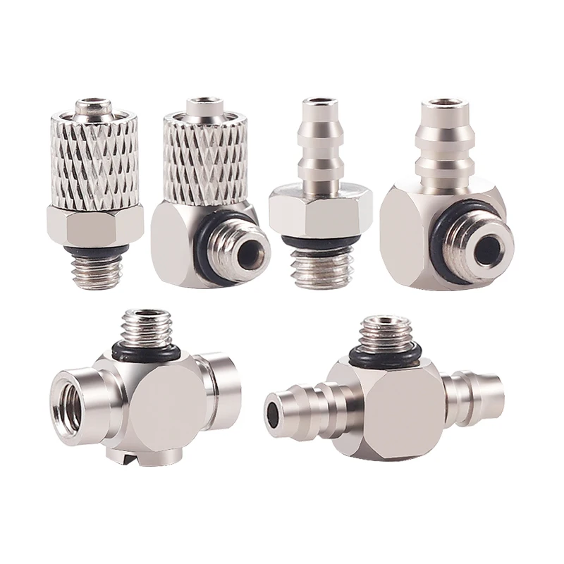 

High Quality Pneumatic Joints 1PCS Micro-Tube Quick-Screw Joints, ZP3 Barb Joints M-3/4/5/6AU/AUL-3/4/6 Hand-Tightening.