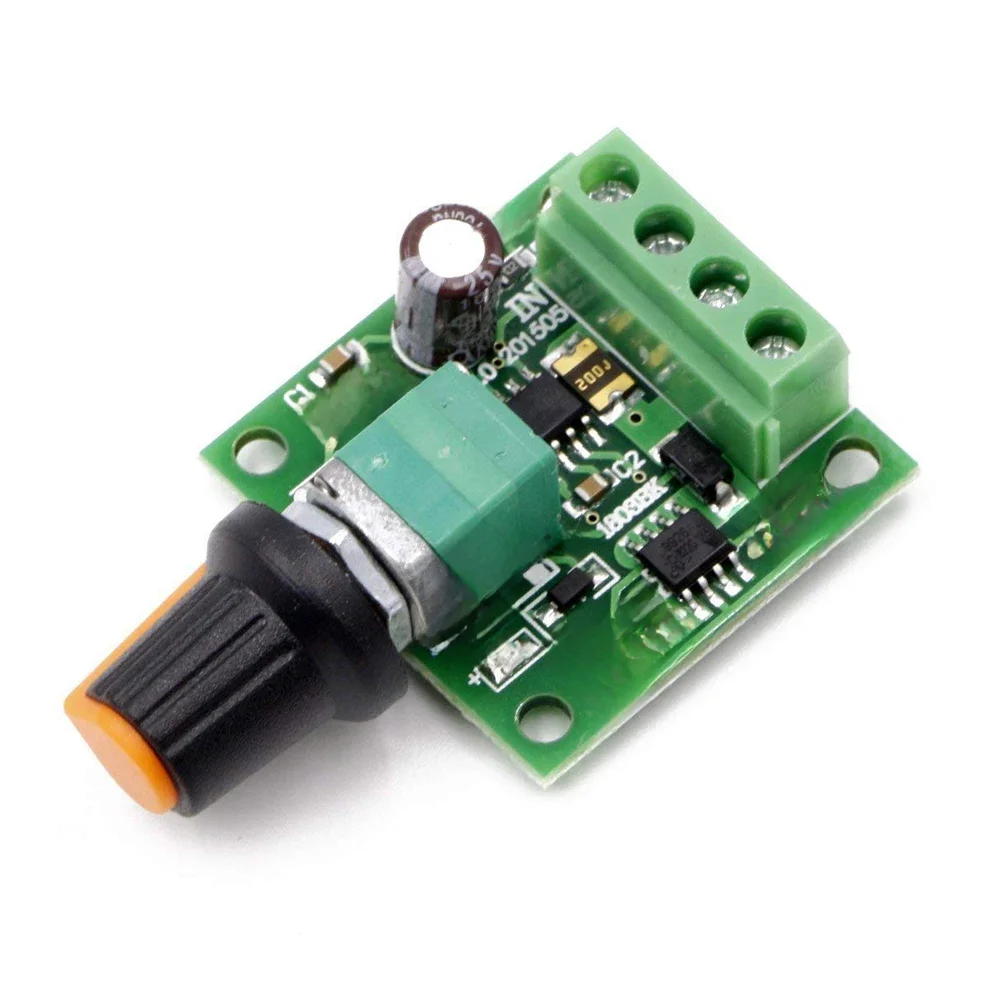 DC 1.8V 3V 5V 6V 12V 2A PWM Regulator prędkości silnika Niskonapięciowy regulator prędkości silnika PWM 0~100% Regulowany moduł napędowy — zdjęcie 2