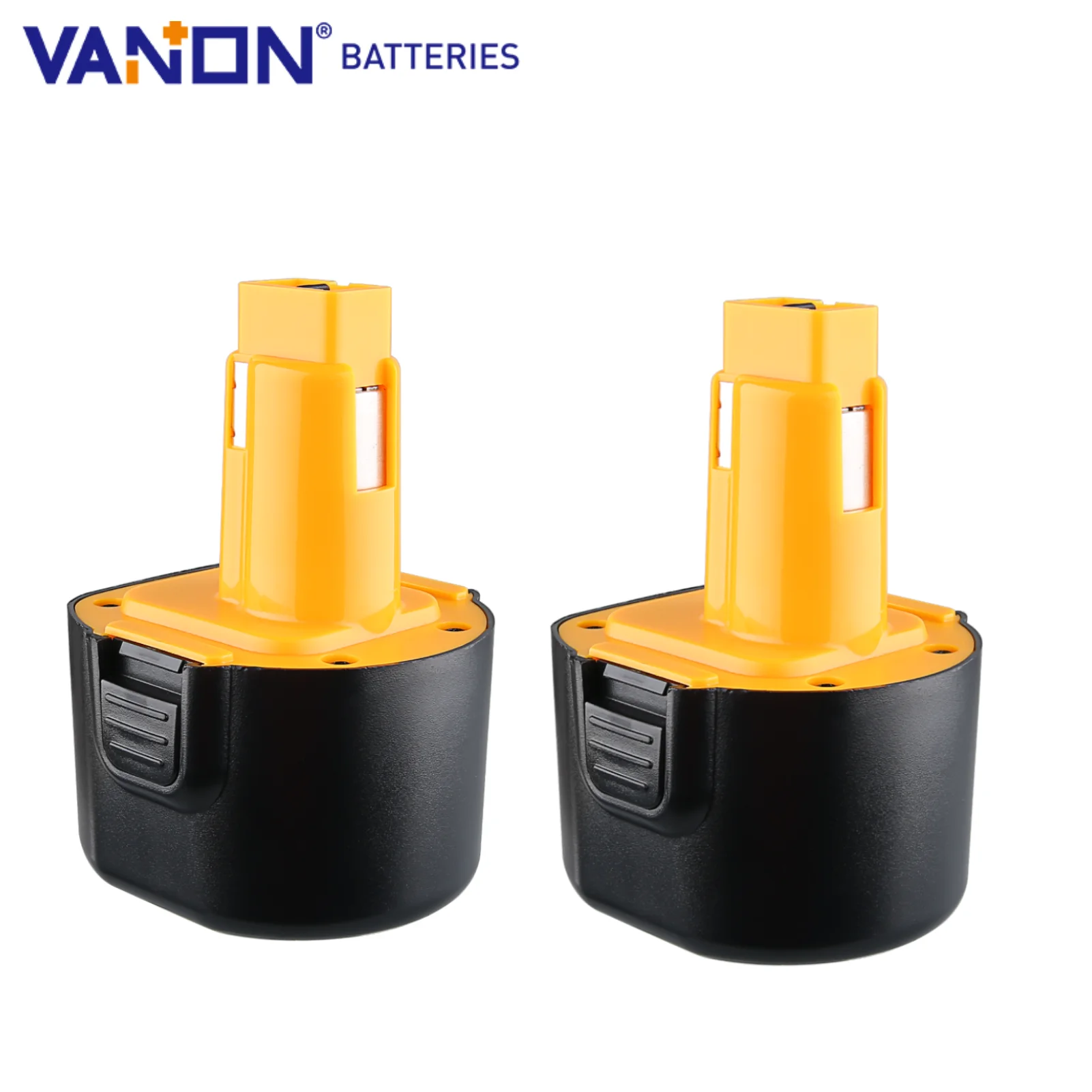 

VANON 1/2PACK 9.6V Ni-MH 4800mAh Replacement Battery Compatible with DE9061 DE9062 DW9061 DW9062 DE9036 DW911 Replace for Dewalt