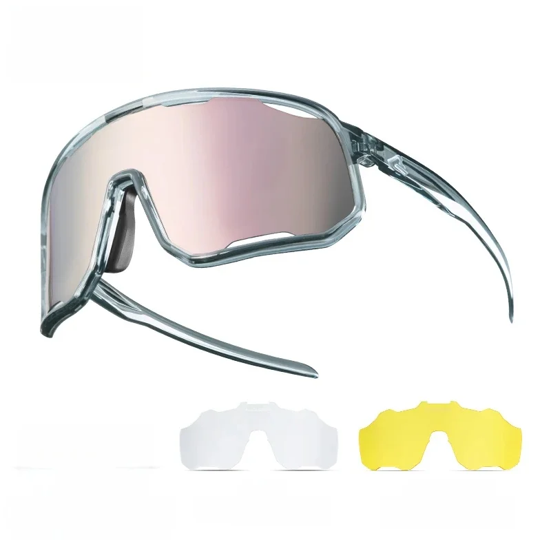 AliExpress ROCKBROS Cycling Glasses Goggles Polarized/Photochromic Sunglasses Sport Big frame Eyewear UV400 Sun Protection with 2 Lens