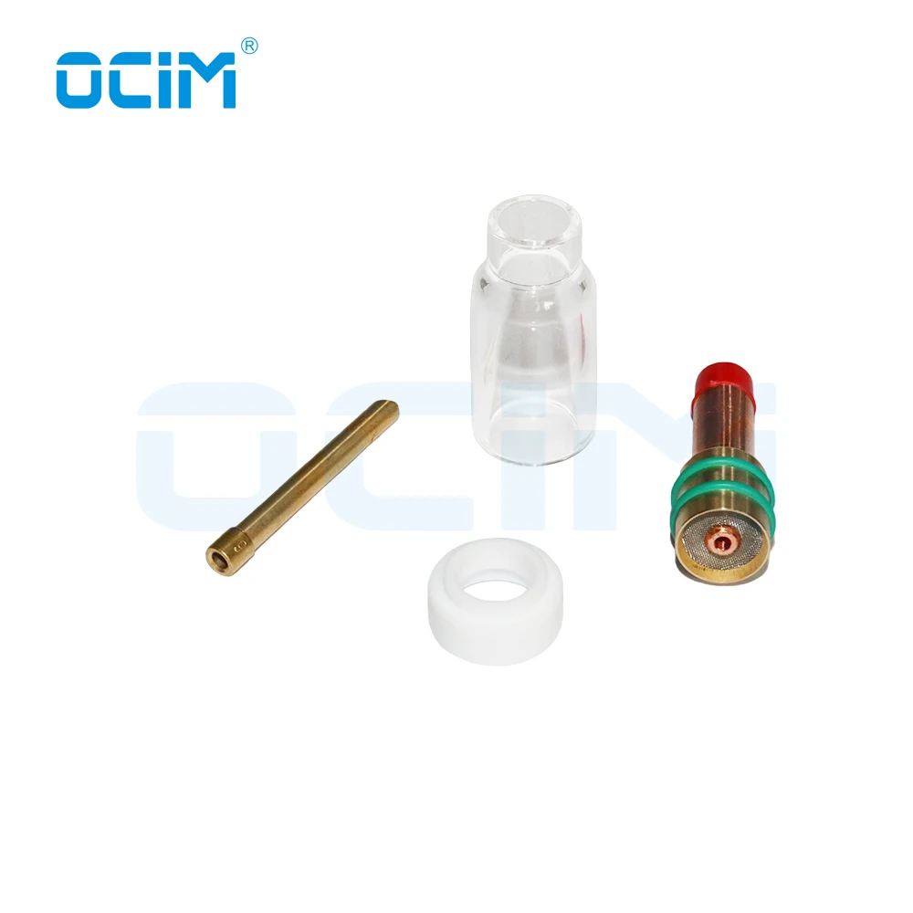 TIG Gas Lens  Glass Cup  Nozzle fit for WP26 17 18 Torch