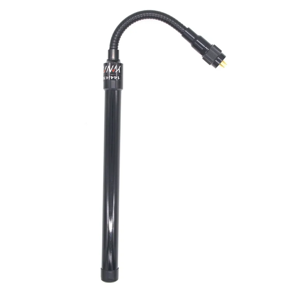 AT-33 Goose Tube SMA-Female Dual Band 144/430Mhz Foldable CS Tactical Antenna For Walkie Talkie Baofeng 5R BF-888S Radio