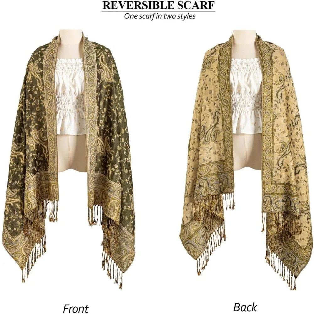 파시미나 느낌의 여성용 숄 랩, 레이브 스카프, 부드럽고 실키한 양면 남성용 스카프