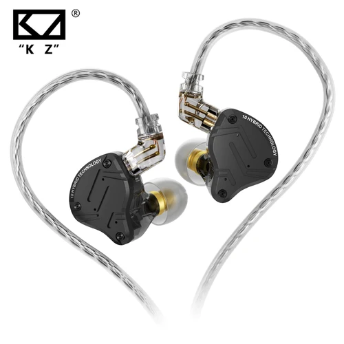 KZ ZS10 Pro X Auriculares intrauditivos con cable Auriculares de música Auriculares con monitor de graves HiFi Auriculares deportivos