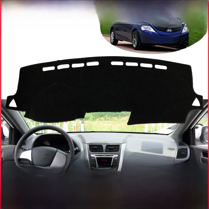 Dla Hyundai Solaris Accent 2011 2012 2013 2014 2015 2016 2017 RB Mata antypoślizgowa na deskę rozdzielczą Osłona przeciwsłoneczna Dashmat Akcesoria — zdjęcie 2