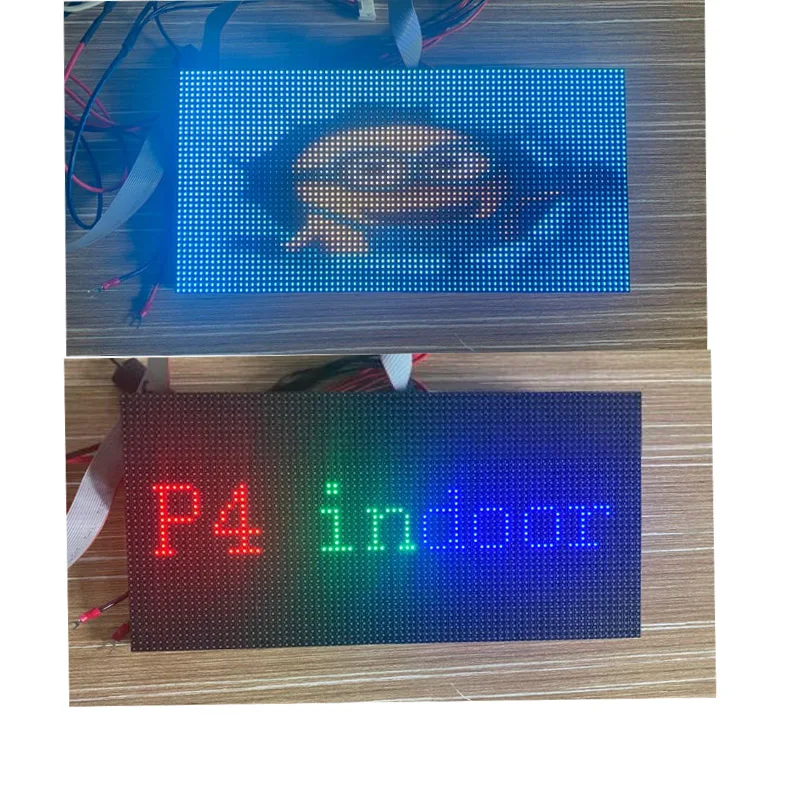 

Full Color LED Matrix Display Screen P4 SMD 320*160mm 80x40 High Pixel Unit Board 1/20Scan LED Digital Sign Indoor Video