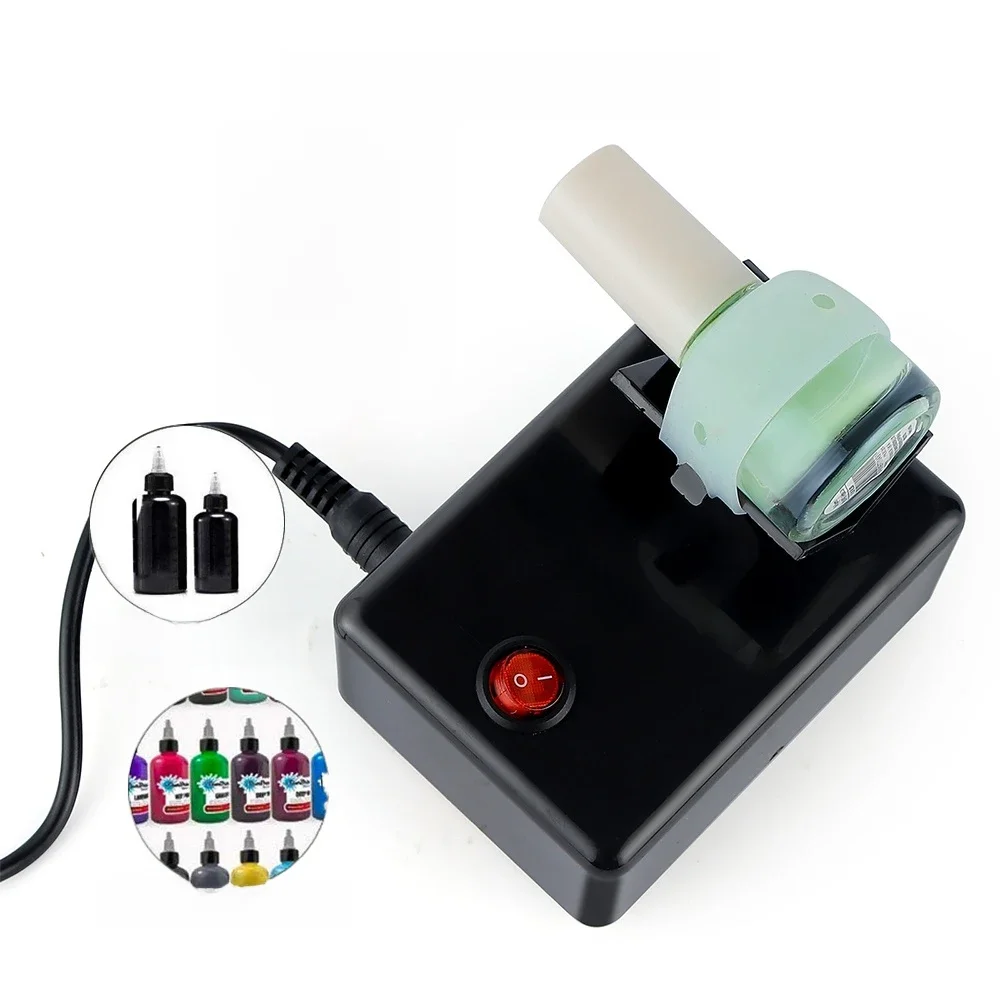 Elektrische Nagellak Shaker Tattoo Inkt Pigment Schudden Mixer Nagellak UV Gel Verf Vloeibare Fles Anti-Caking Schudden machine - afbeelding 2