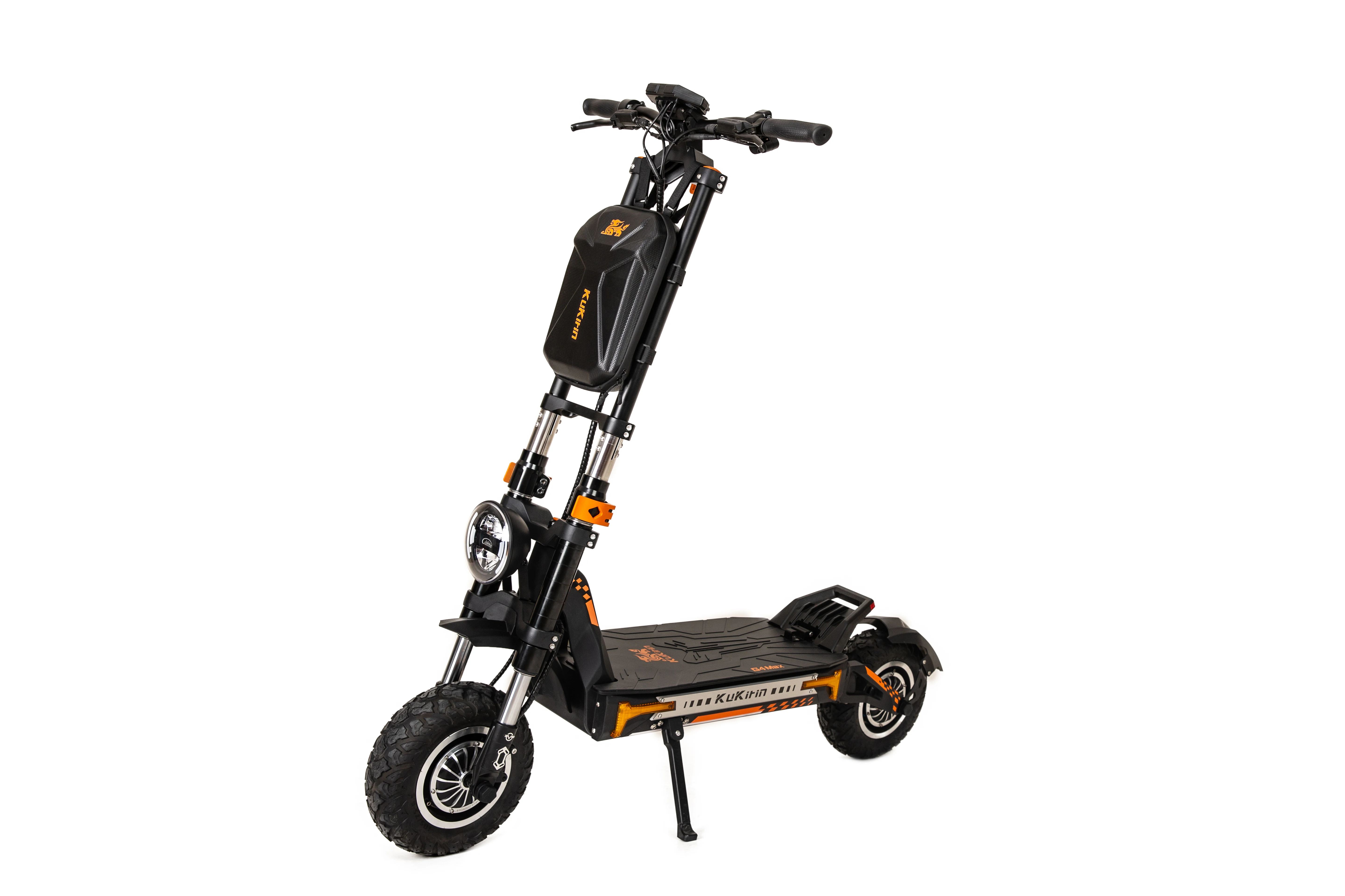 KuKirin-G4 Max Folding Electric Scooter, 12-inch Terrain Tire, 1600w*2 Dual Drive Motor, 60V35.2Ah Removable Battery