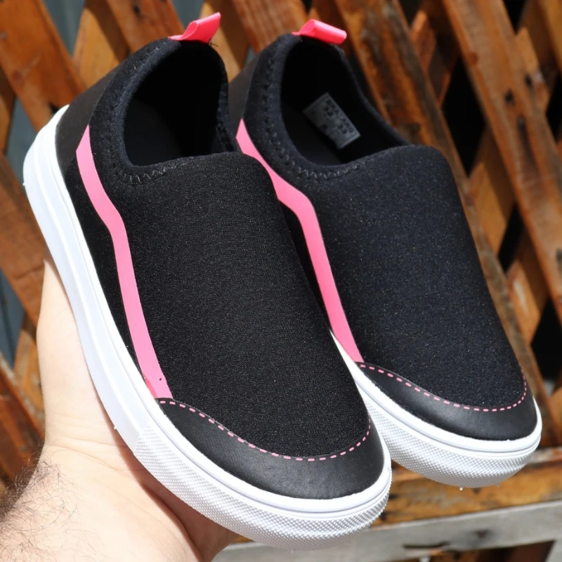 Children's Sneakers Girl Delicate Easy Leg Lightweight Soft Non-slip Slip On Comfortable Modern Modern Fashioned School Versatile