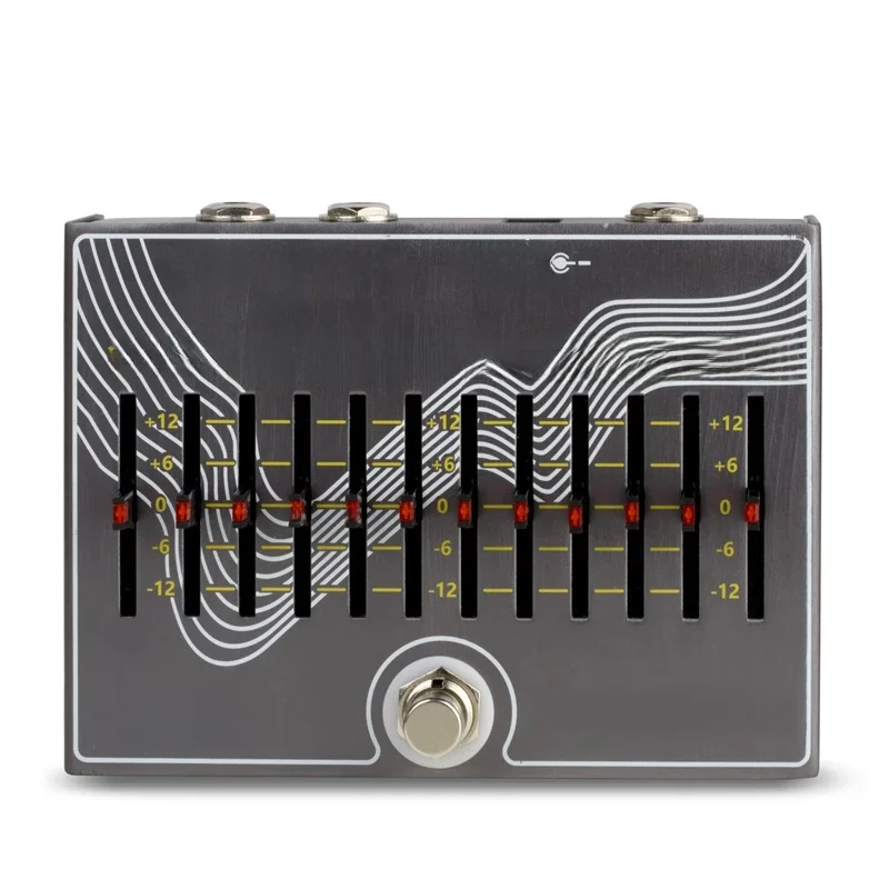 Caline CP-81 10-bands EQ gitaareffectpedaal met volume/gaain verson 3.0 - afbeelding 2