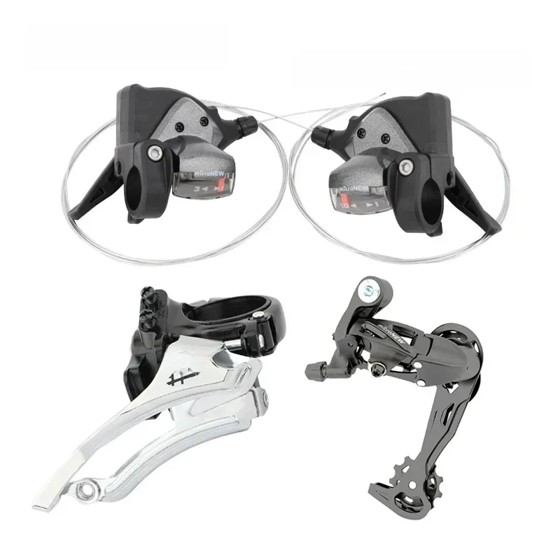 AliExpress GOLDIX MicroNEW Mountain Bike Rear Derailleur 3x7 3x8 3x9 3x10 3x11 Speed with Internal Shift Cable MTB Bicycle Front Shifter