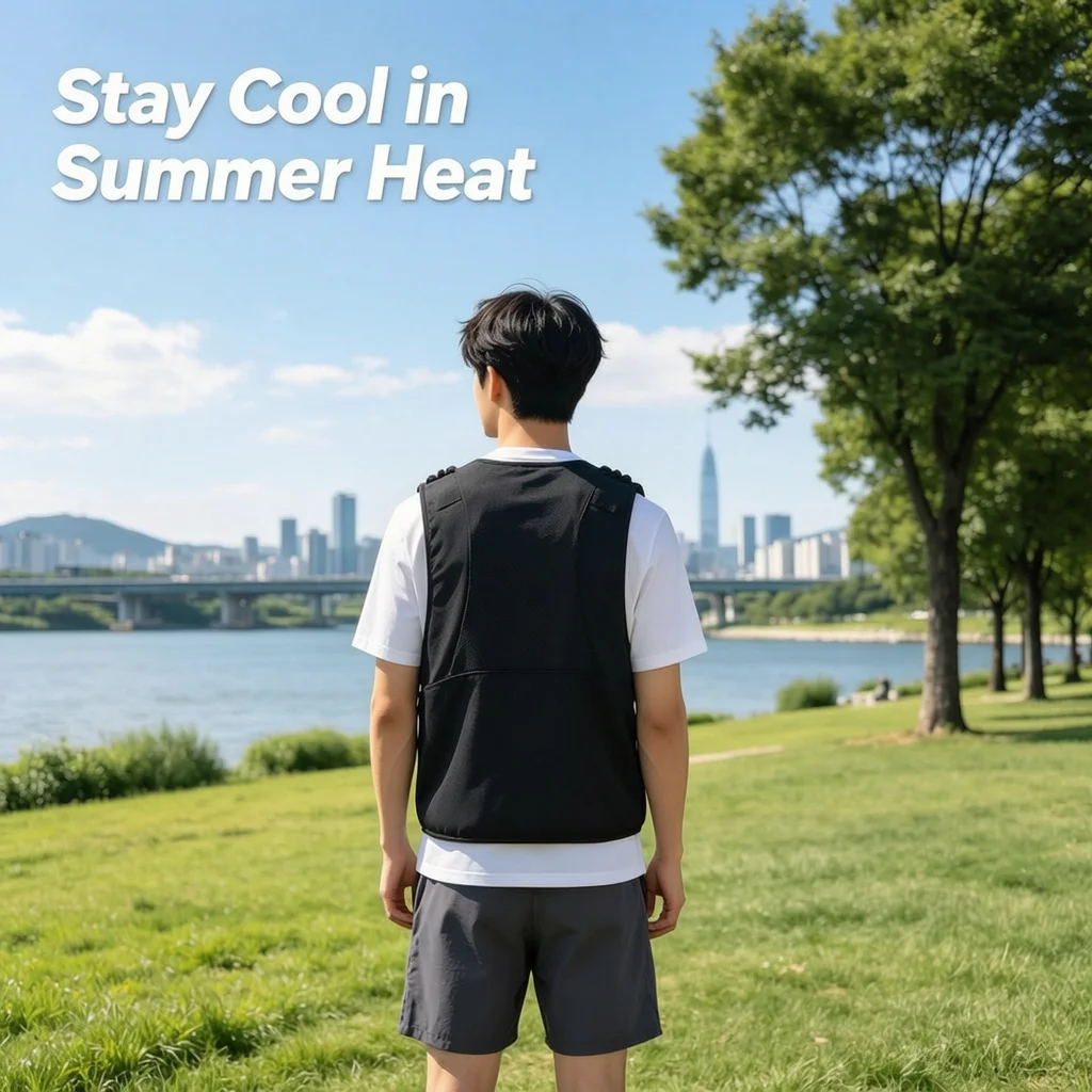 Summer Water Cooling Vest Mesh Cooling Vest Side Openings w/ Shoulder Straps for Outdoor Sports Running Cycling
